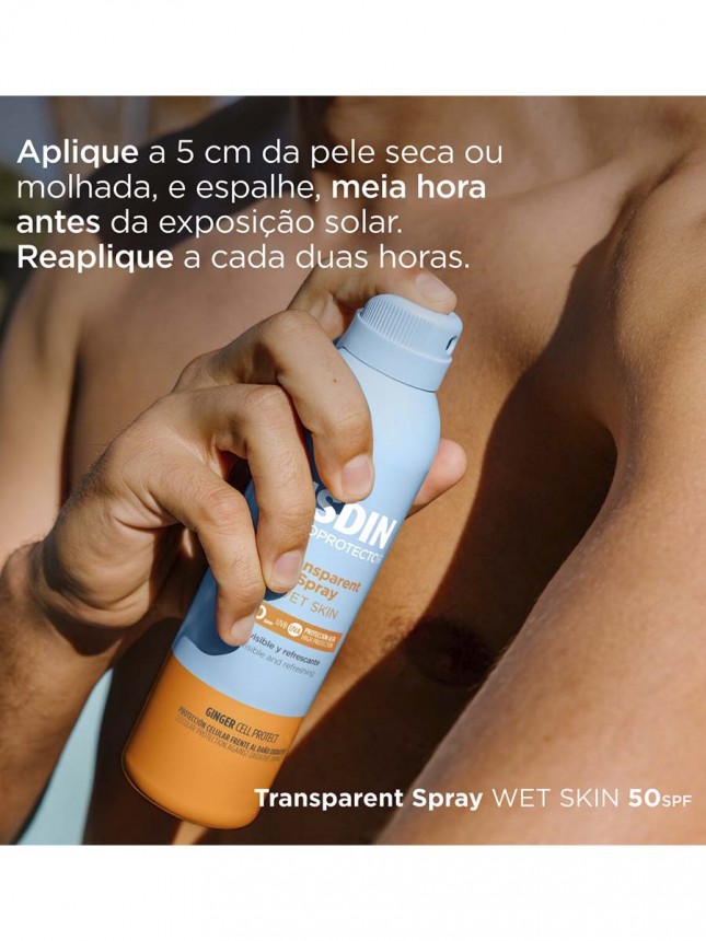 ISDIN Fotoprotector Transparent Spray WET SKIN SPF50 250ml
