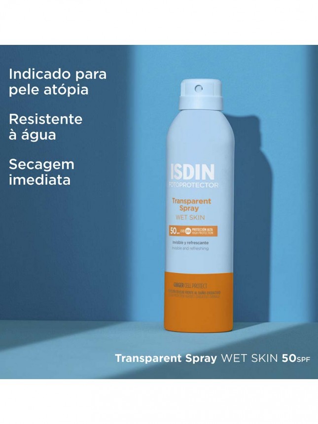 ISDIN Fotoprotector Transparent Spray WET SKIN SPF50 250ml