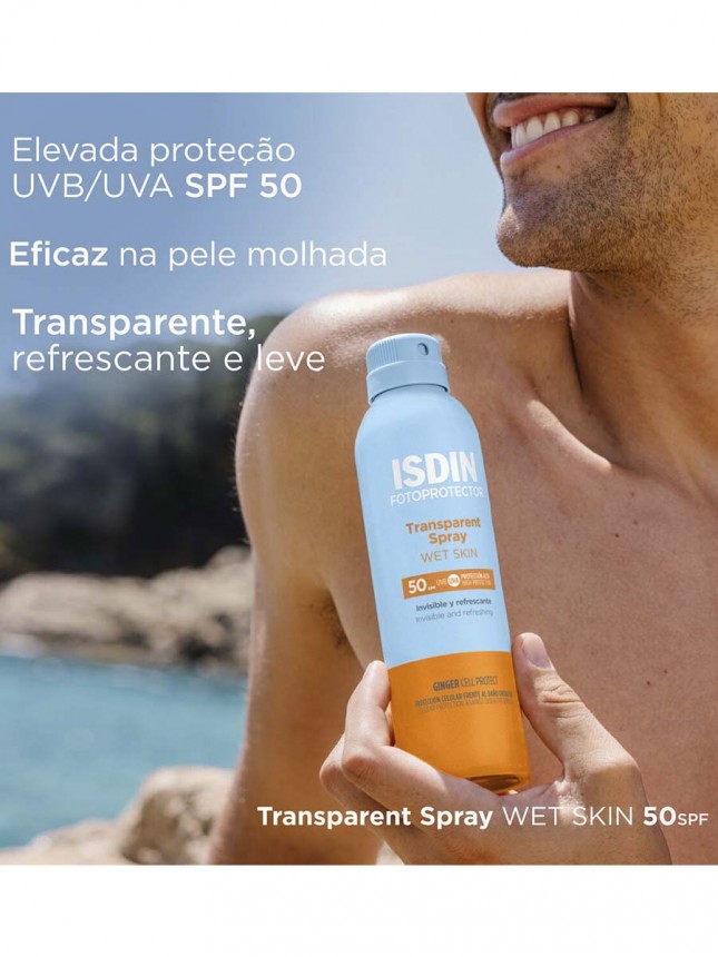 ISDIN Fotoprotector Transparent Spray WET SKIN SPF50 250ml