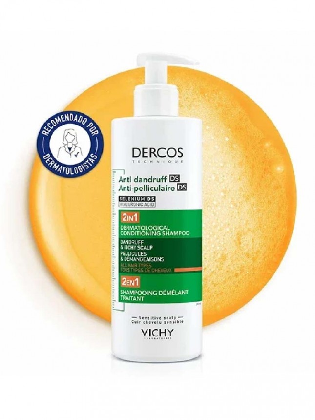 Dercos Anticaspa Champo 2em1 400ml