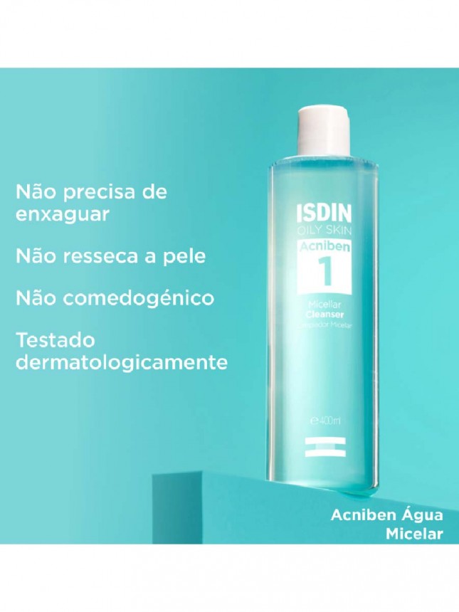 Isdin Acniben Solu��o Micelar  400 ml
