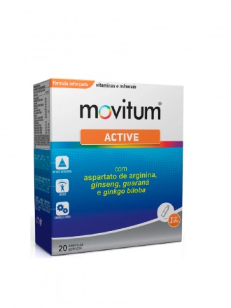 Movitum Active 20 Ampolas