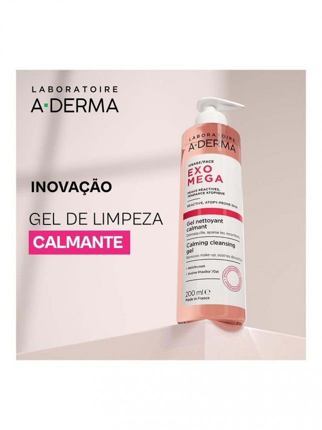A-Derma Exomega Gel Limpeza Calmante 200ml