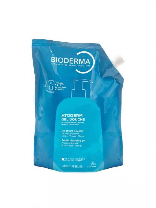 Bioderma Atoderm Gel Duche Ecorefill 1L