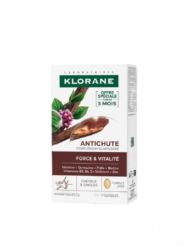 Klorane Capilar Antiqueda Caps X90