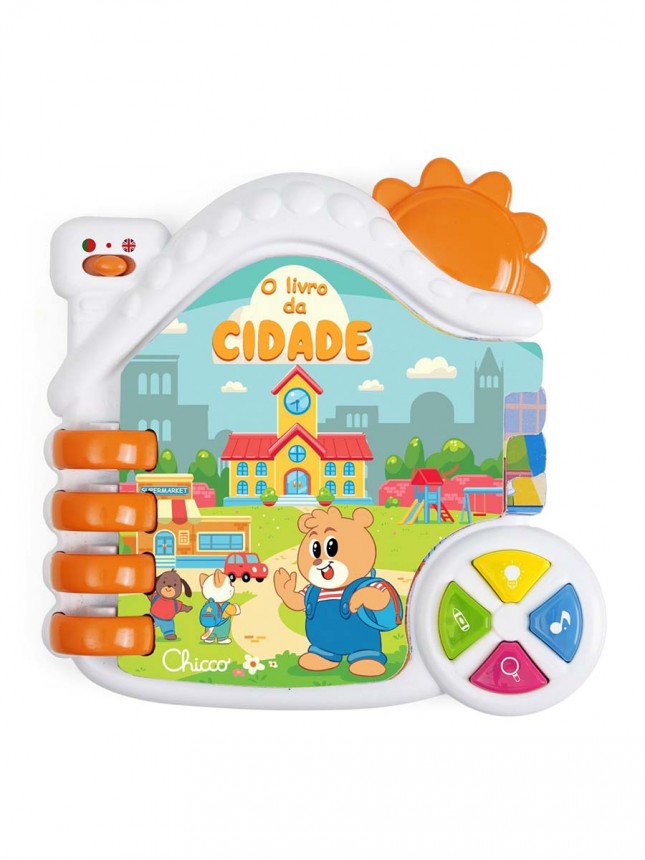 Libro �La ciudad� biling�e de Chicco