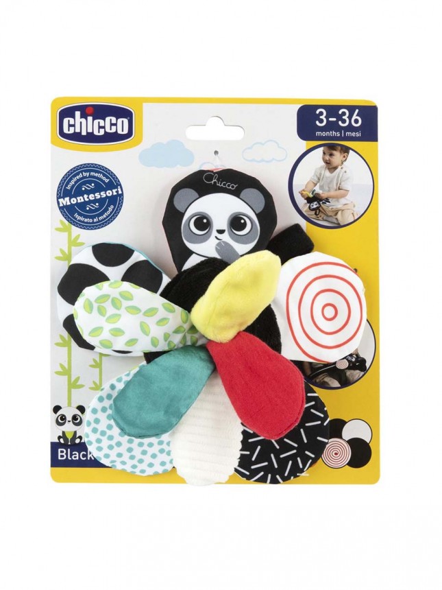 Chicco Flor Preto e Branco
