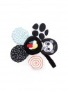 Chicco Flor Preto e Branco