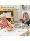Chicco Alimentaci�n Babero de tela rosa 6+ meses (2 unidades)