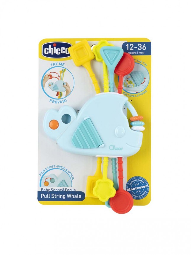 Chicco Baleia Puxa&Descobre