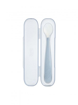Chicco Alimentação Colher de Silicone com Caixa 6+ meses Chicco Alimentação Colher de Silicone com Caixa 6+ meses