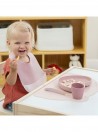 Chicco Alimenta��o Prato Silicone Cora��o Azul 9+ meses