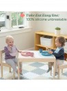 Chicco Alimenta��o Prato Silicone Cora��o Rosa 9+ meses