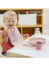 Chicco Alimenta��o Prato Silicone Cora��o Rosa 9+ meses