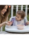 Chicco Alimenta��o Tigela Silicone com Ventosa  Azul 6+ meses