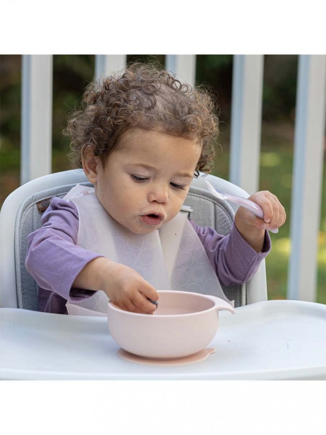 Chicco Alimenta��o Tigela Silicone com Ventosa  Azul 6+ meses