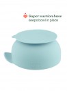 Chicco Alimenta��o Tigela Silicone com Ventosa  Azul 6+ meses