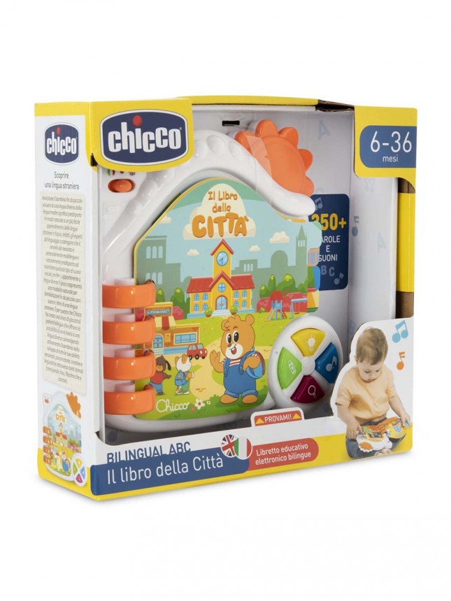 Libro �La ciudad� biling�e de Chicco
