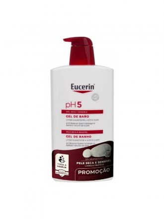 Eucerin Pele Sensivel Gel Lavante Ph5 1L Promo Eucerin Pele Sensivel Gel Lavante Ph5 1L Promo