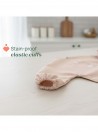 Chicco Alimenta��o Babete Tecido com Mangas Azul 6+ meses