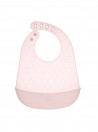 Chicco Alimenta��o Babete Silicone Rosa 6+ meses