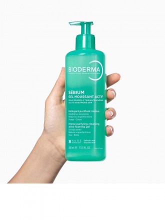 Bioderma Sebium Gel Moussant Actif 400ml Bioderma Sebium Gel Moussant Actif 400ml