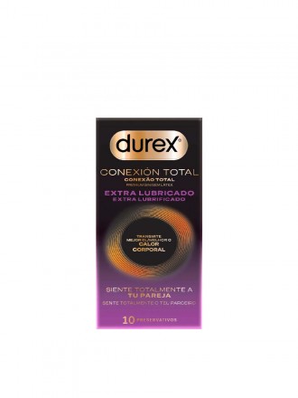 Durex Conexao Total Extra Lubrificados Preservativos x10