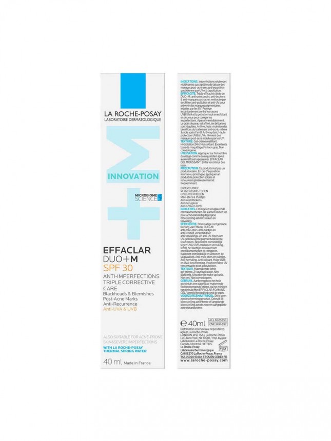 La Roche-Posay Effaclar Duo+M SPF30 40ml