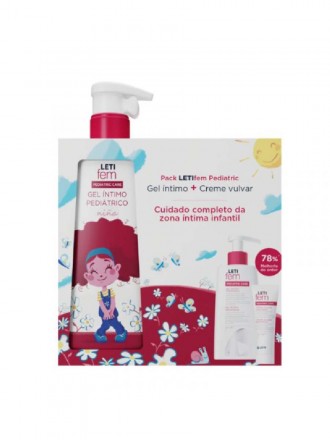 Letifem Pedi�trico Gel �ntimo 250 ml con crema vulvar de regalo de 30 ml. OFERTA
