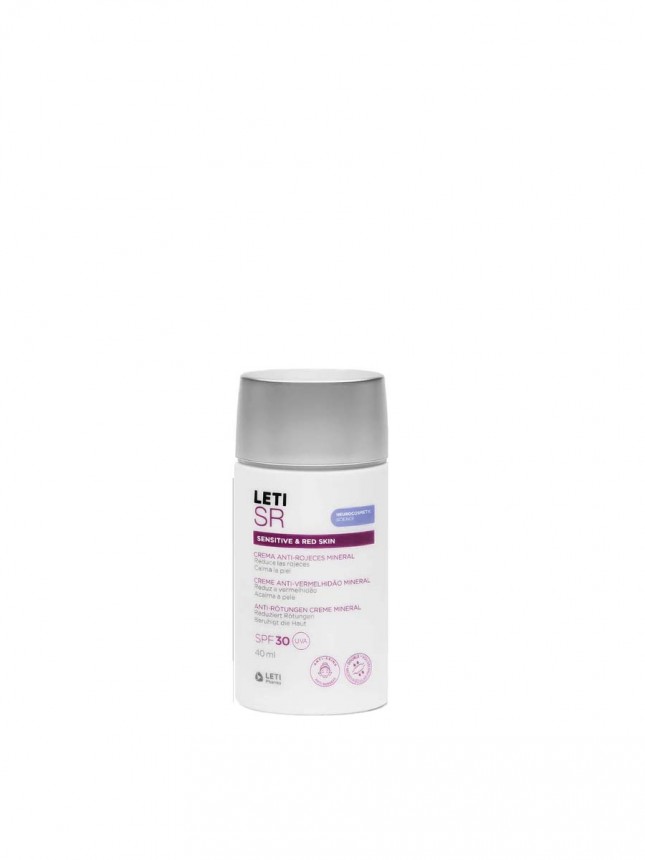 Leti SR Crema mineral antirrojeces SPF30 40 ml