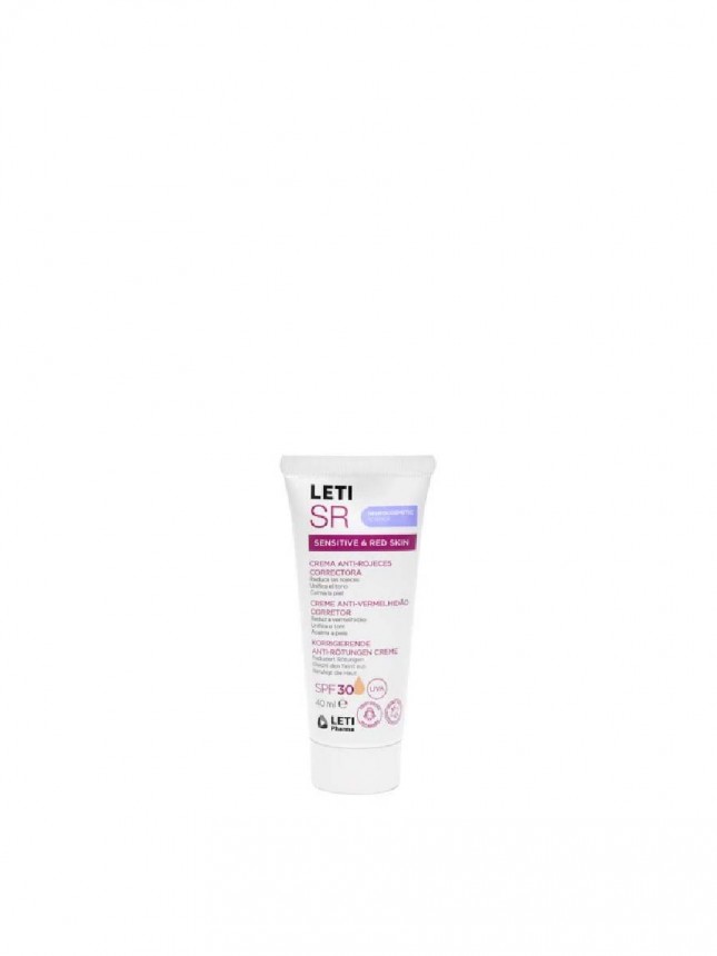 Leti SR Crema correctora antirrojeces SPF30 40 ml