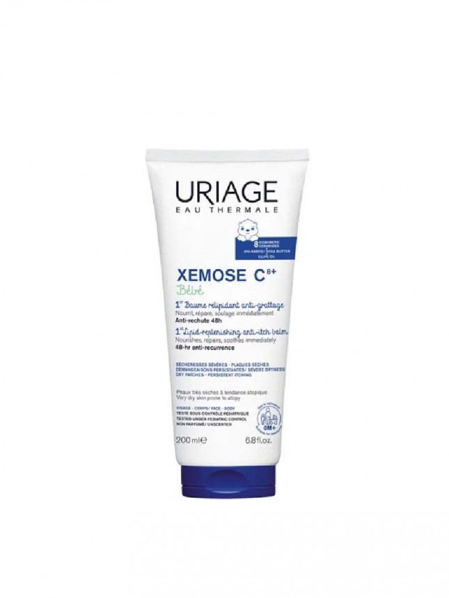 Uriage Bebe Xemose C8 1� Balsamo Relipidante 200ml