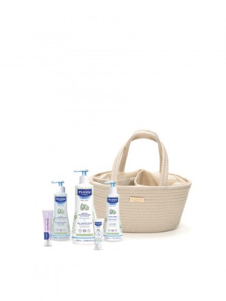 Mustela Kit Cesta Essenciais Bebe Bege