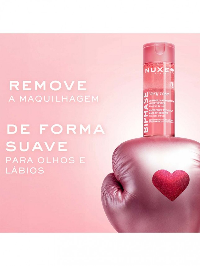 Nuxe Very Rose Desmaquilhante Bif�sico Olhos/L�bios 100ml