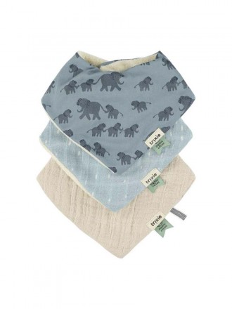 Trixie Babete Bandana Pack 3 Elephant Trixie Babete Bandana Pack 3 Elephant