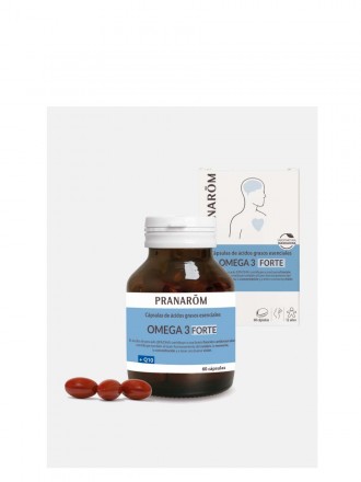 Pranarom Omega 3 Forte Caps x60 Coenzima Q10