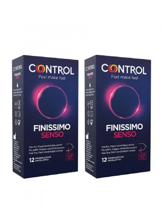 Control Finissimo Senso Preservativos x12 Pack x2
