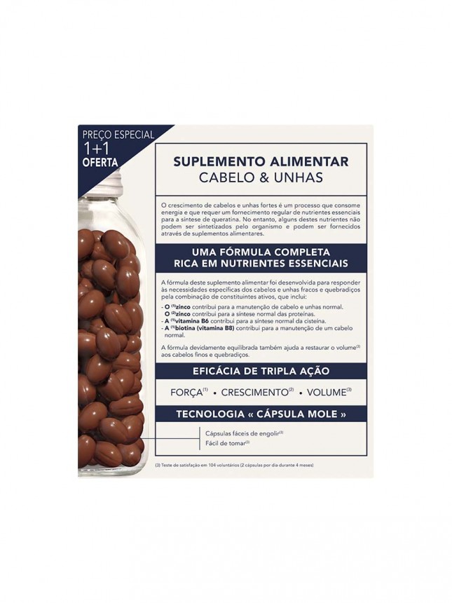Phyto Phytophanere Suplemento Alimentar Duo (1=2)