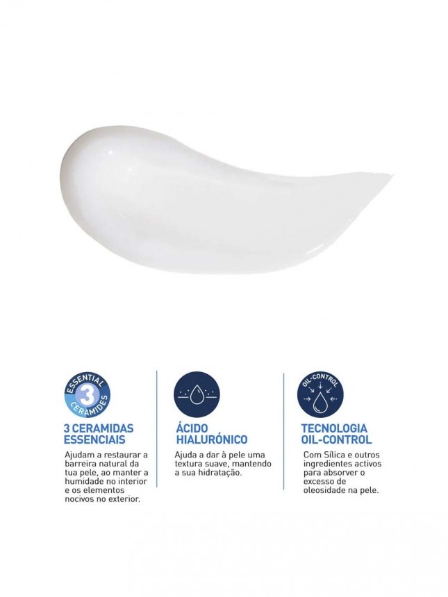 Cerave Gel-Creme Hidratante Controlo da Oleosidade 52ml