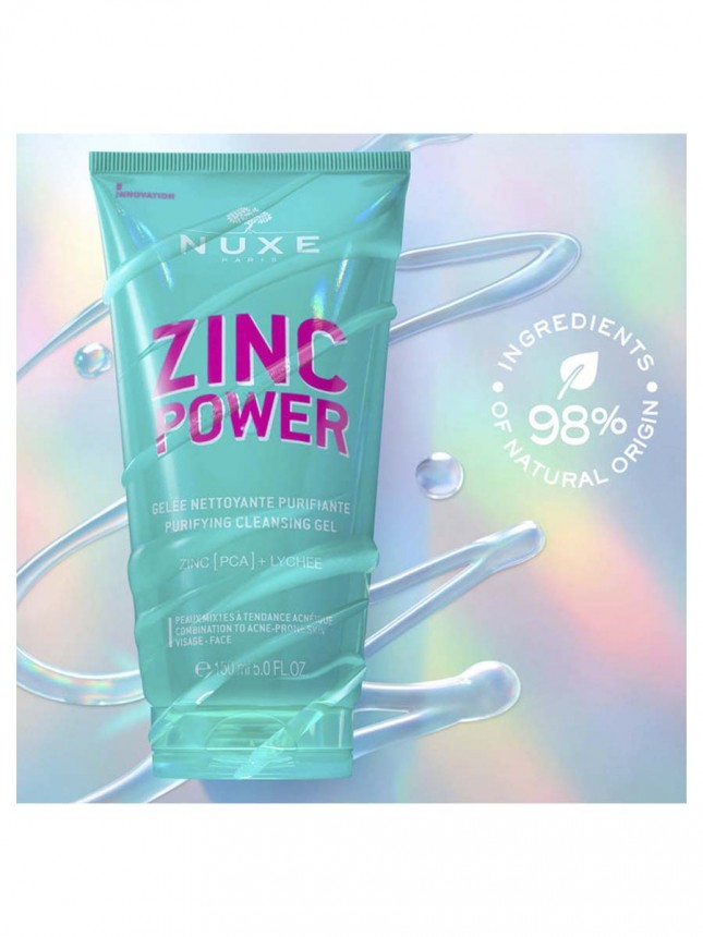 Nuxe Zinc Power Gel Limpeza Purificante 400ml