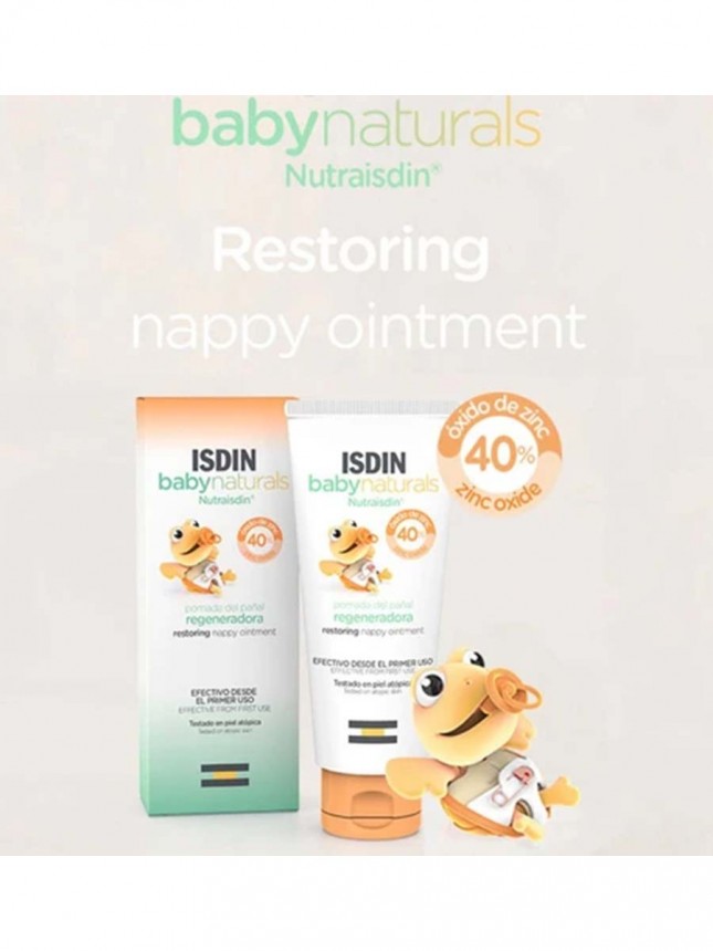 Nutraisdin Babynaturals Pomada reparadora con un 40 % de �xido de zinc, 2 x 1 de 00 ml