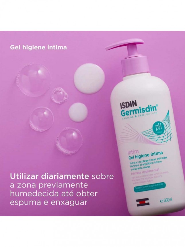 Isdin Germisdin Intim Gel 500 ml + 10 toallitas de regalo