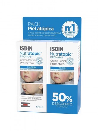Isdin Nutratopic Pro-Amp Creme facial X2 Preco Especial