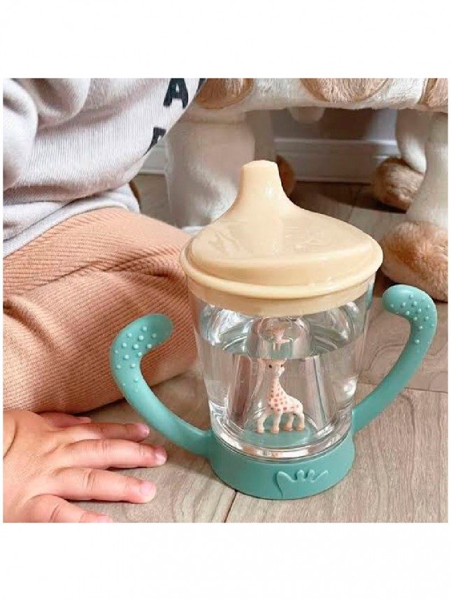 Sophie La Girafe Coffret com Copo Antifugas