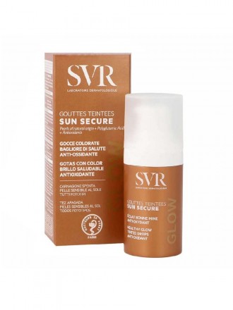 SVR Sun Secure Glow Gotas Iluminadoras com Cor 15ml