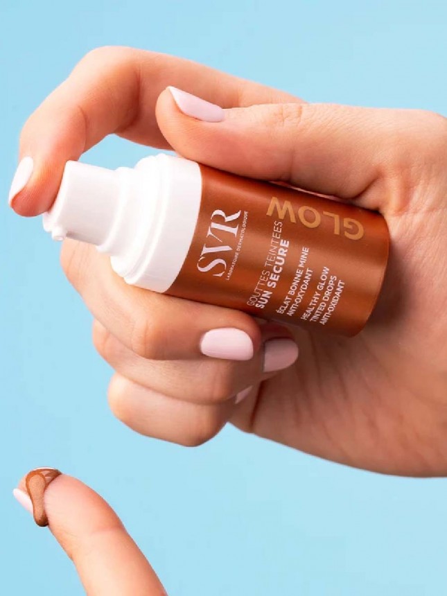 SVR Sun Secure Glow Gotas iluminadoras con color 15 ml