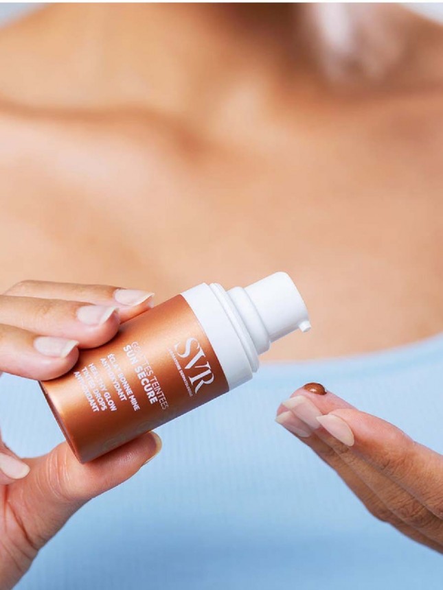 SVR Sun Secure Glow Gotas iluminadoras con color 15 ml
