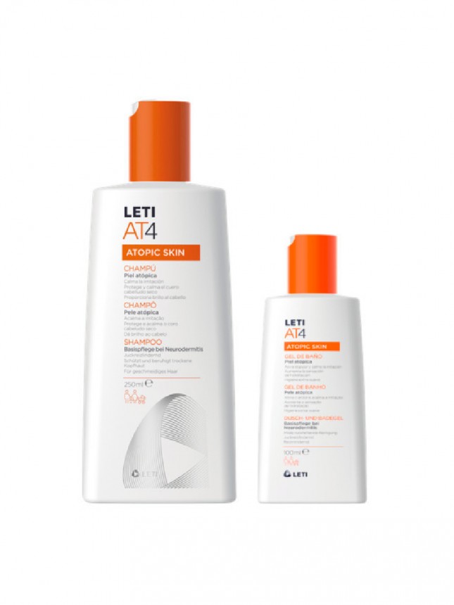 LetiAT4 Champo 250ml + Oferta Gel Banho 100ml