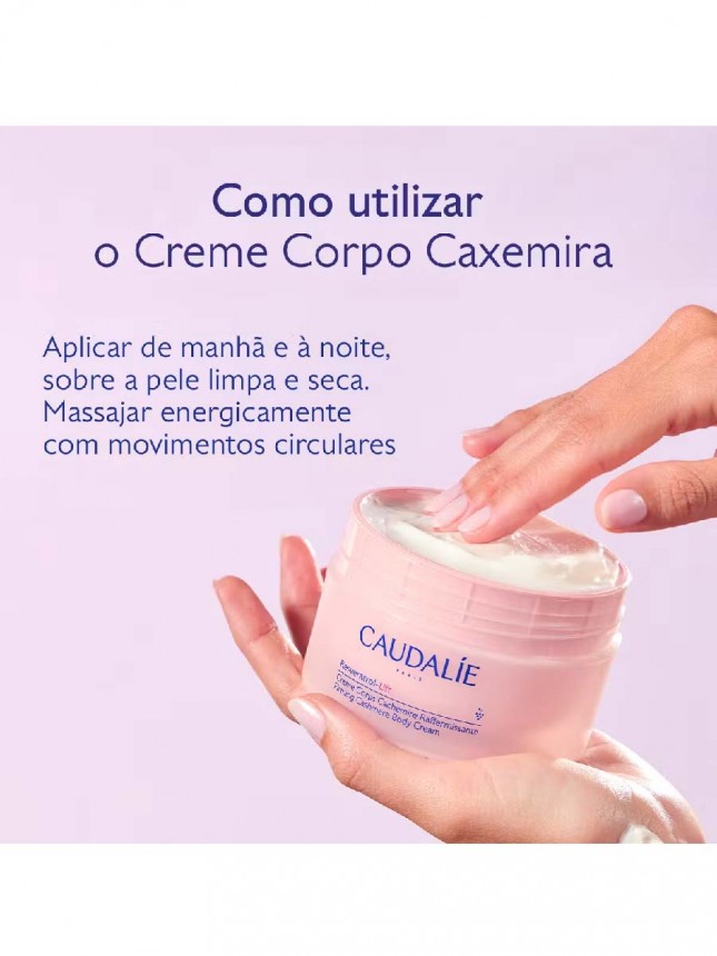 Caudalie Resveratrol-Lift Creme de Corpo Caxemira  200ml