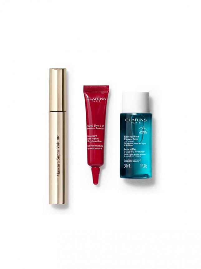 M�scara de pesta�as Clarins Supra Volume - Coffret Natal 2025